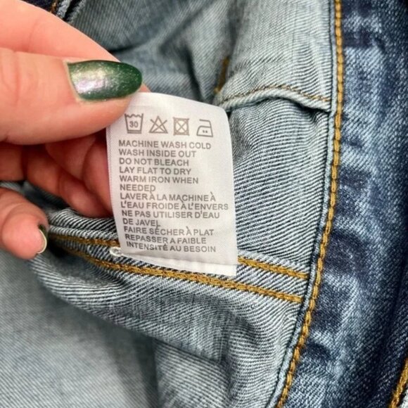 FP x Sandrine Rose L’Artiste Distressed Denim Jean Jacket, Medium - Picture 11 of 11